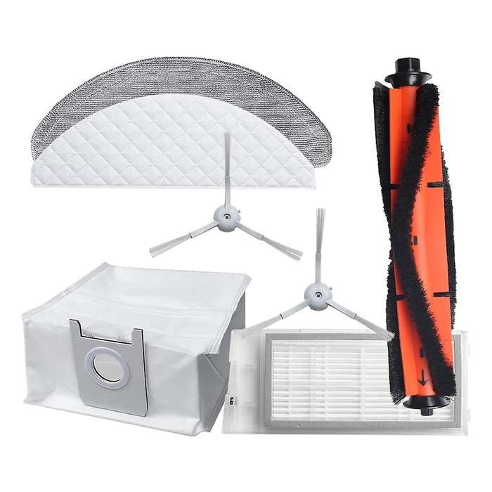 Main Brush Side Brush Hepa Filter Mop Cloth for Roidmi Eve Plus