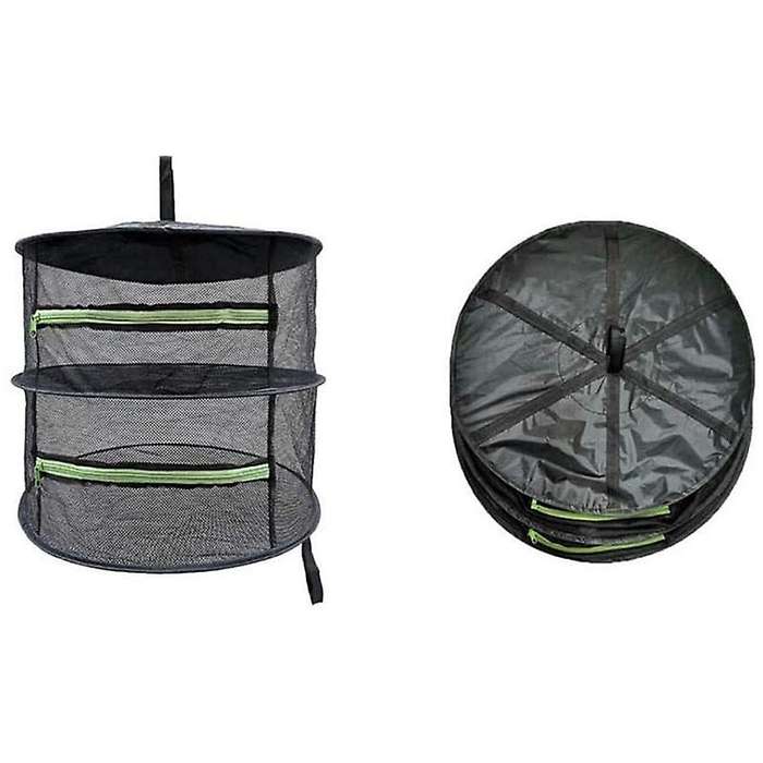 2-layers Herb Drying Rack,food Mesh Net Dryer, Hanging, Collapsible