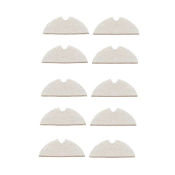 10pcs Mop Cloths for Xiaomi Roborock T8 for Roborock Vacuum Cleaner