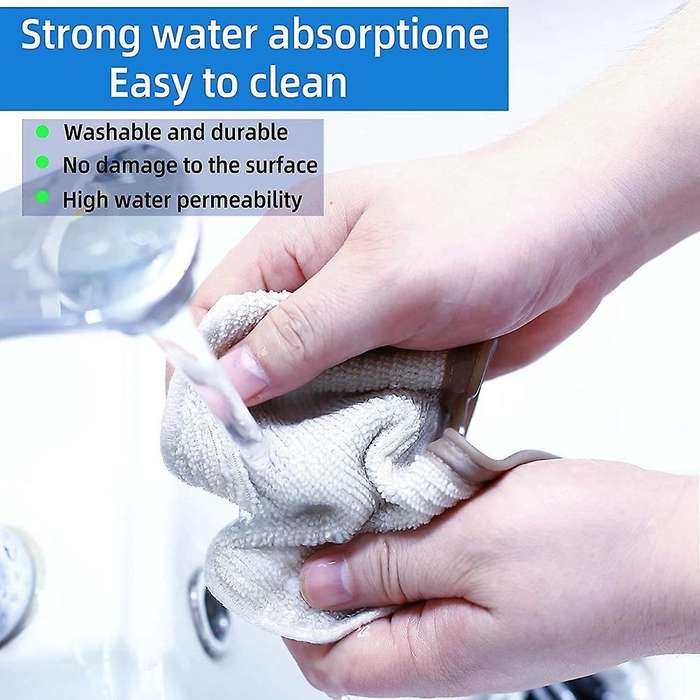 10pcs Mop Cloths for Xiaomi Roborock T8 for Roborock Vacuum Cleaner