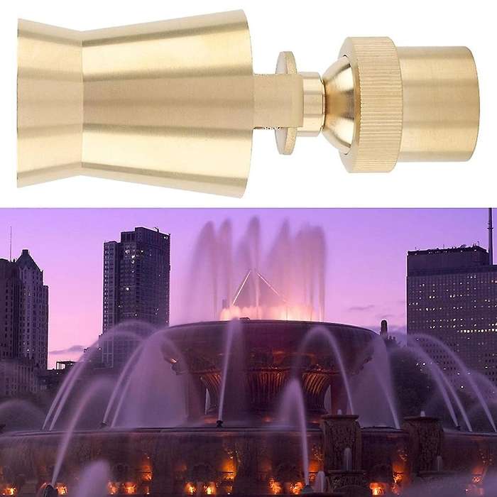 Brass Adjustable Ice Tower Cascade for Sprinkler Head(1 Inch Dn25)