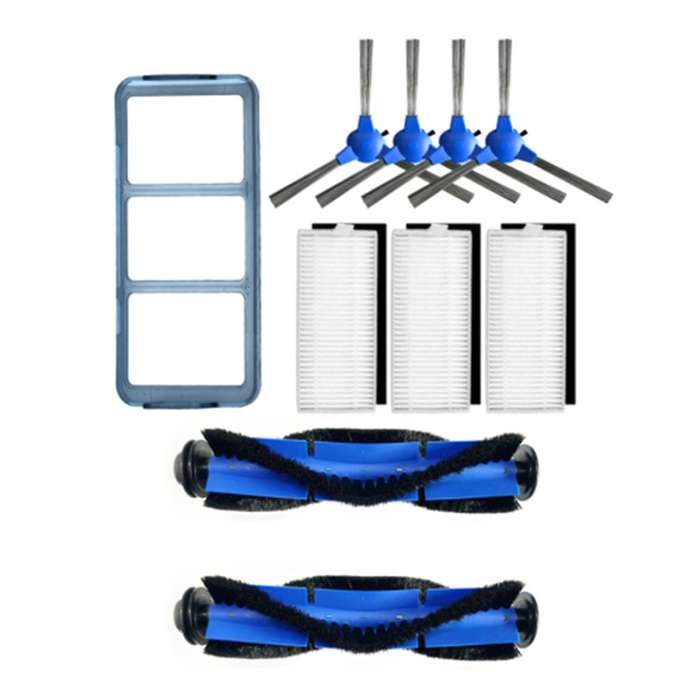 1set Roller Side Brush Filter for Anker Eufy Robot Vacuum Cleaner