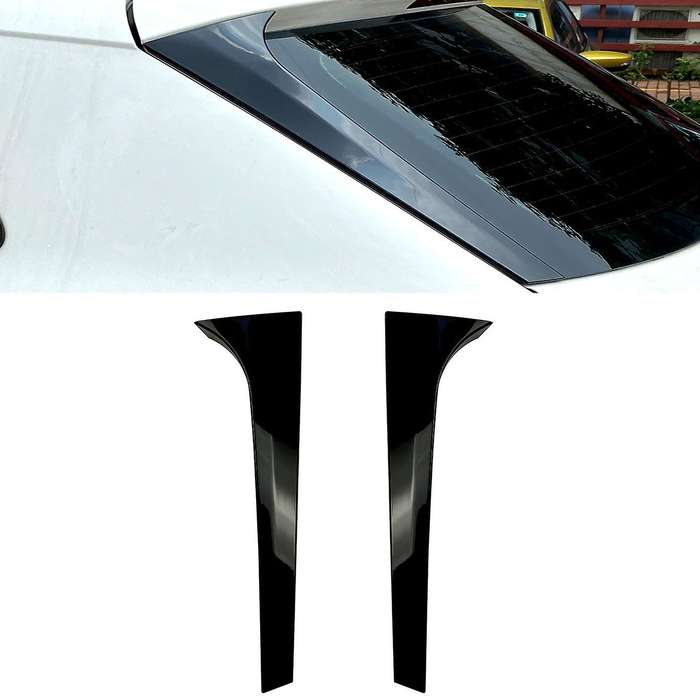 Rear Window Side Wing Roof Spoiler Splitter Stickers for Skoda Kodiak