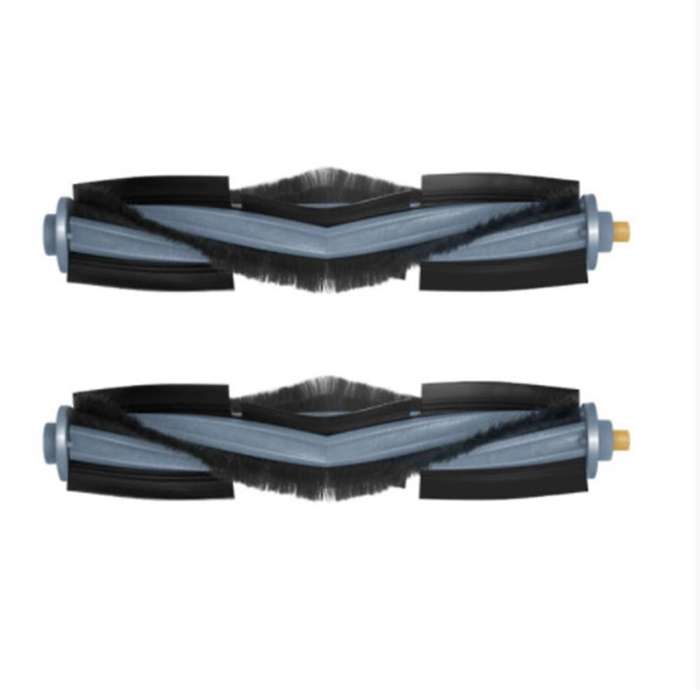 2 Pcs Rolling Brush for Ecovacs X1 Turbo Omni Robot Vacuum Cleaner