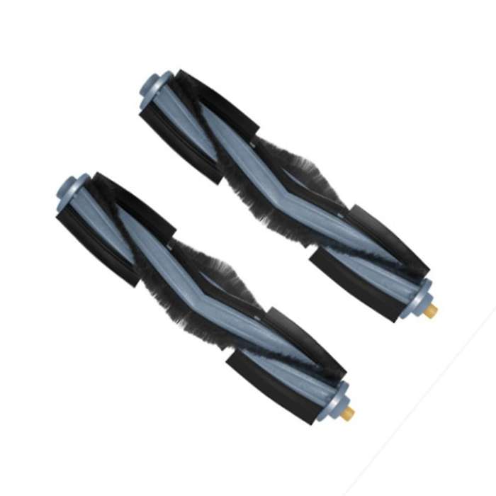 2 Pcs Rolling Brush for Ecovacs X1 Turbo Omni Robot Vacuum Cleaner