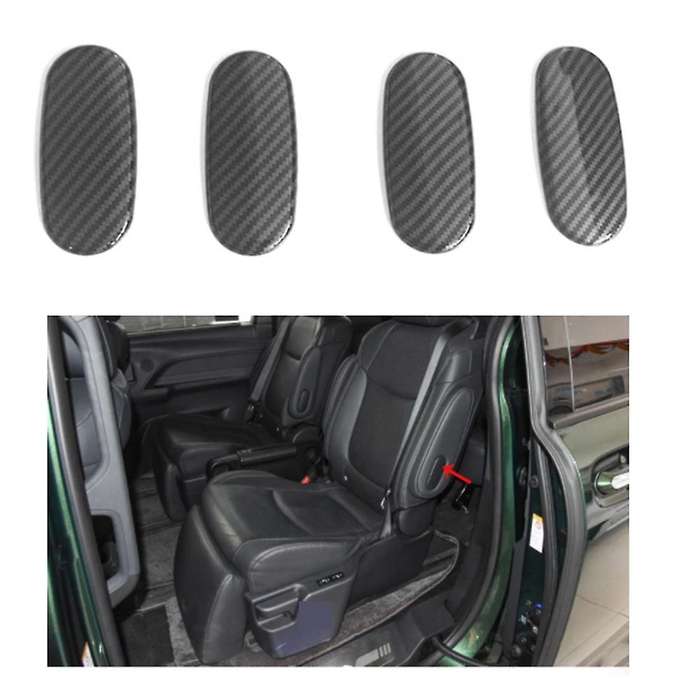 For Toyota Sienna Xl40 2021 2022 Carbon Fiber Car Rear Seat Armrest
