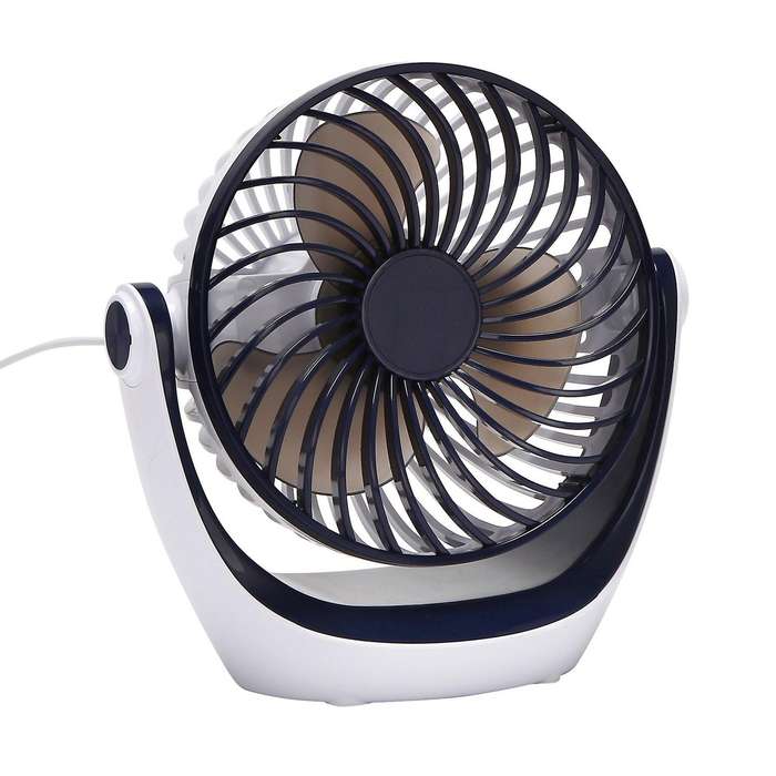Desk Fan Ultra Quiet Speed Adjustable Head 360rotatable Fan for Home