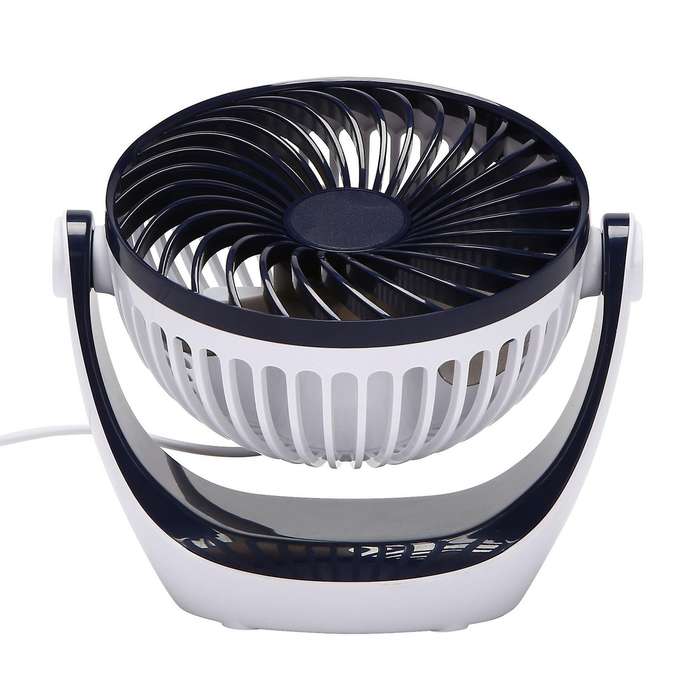 Desk Fan Ultra Quiet Speed Adjustable Head 360rotatable Fan for Home