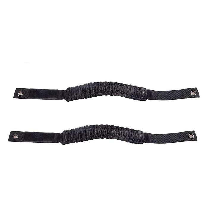 Roll Bar Grab Handles for Ford Bronco 2021 2022, 2 Pack (black)
