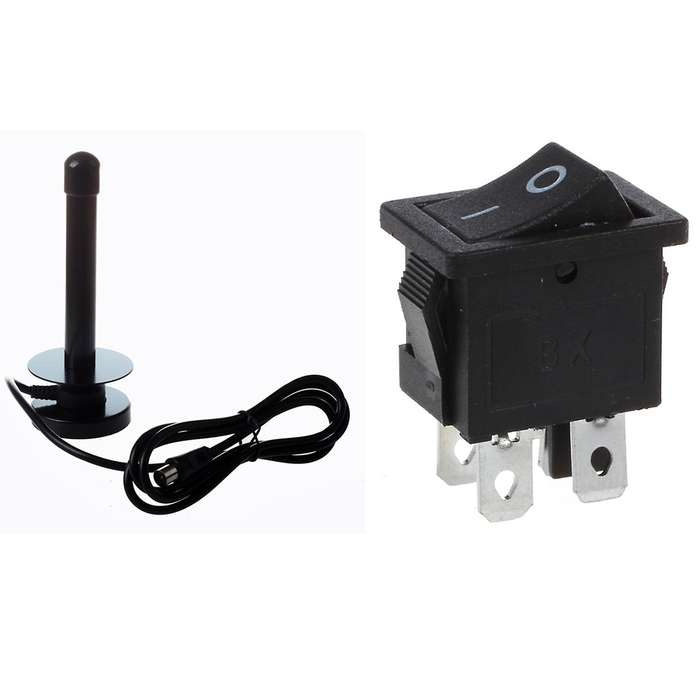 Black 25 Dbi Dvb-t Tv Hdtv Digital Antenna with Male Connector