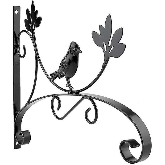 Hanging Basket Brackets Wall Hanging Metal Plant Hook Bird Feeder