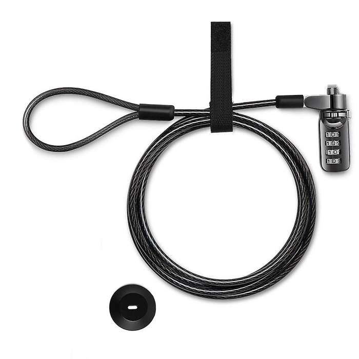 Laptop Cable Lock Laptop Security Locks Anti Theft 3 Keys 6.5