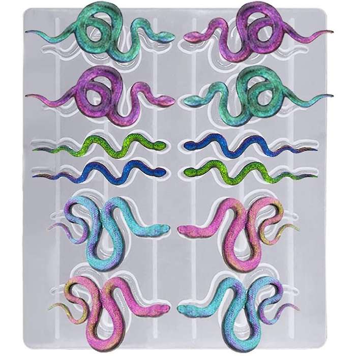 2 Pcs Earring Silicone Mould for Diy Resin Crafts, Women's Earrings