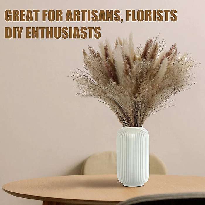 Natural Dried Pampas Grass - 85pcs Boho Home Decor Dried Flowers