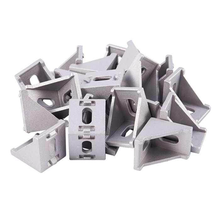 20pcs/ Lot 3030 Corner Brackets Fasten L Connector Accessories