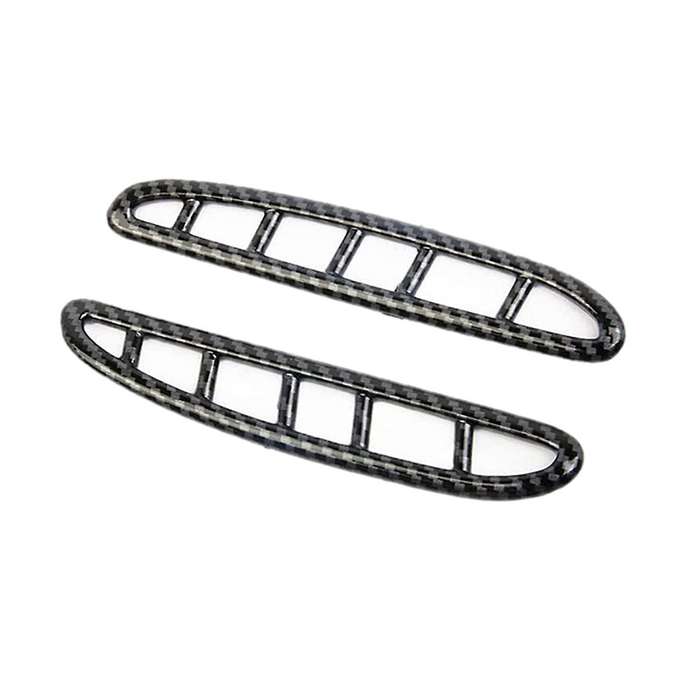 Car Air Vent Panel Cover Kit for Chrysler 300c, Abs Carbon Fiber
