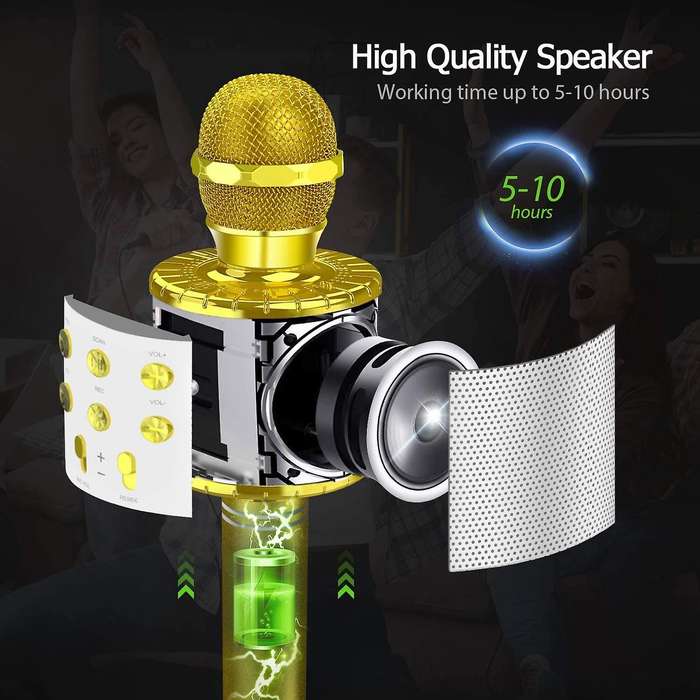 Wireless Bluetooth Microphone Karaoke for Android / Iphone / Ipad