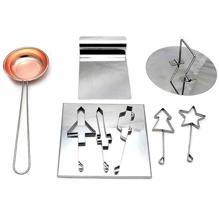 Squid Game Korean Sugar Candy Making Tools Set for Ppopgi Making