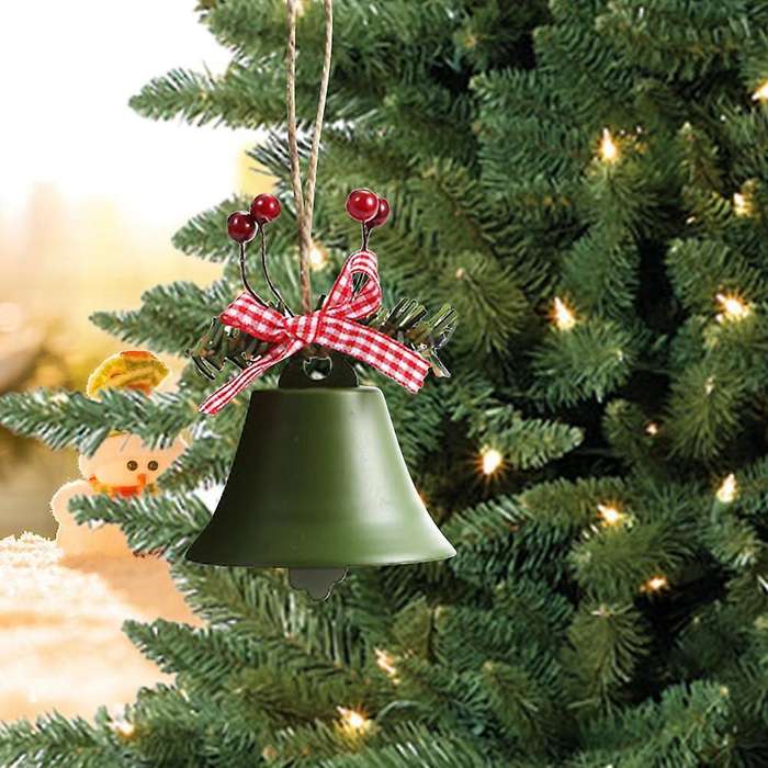 Christmas Decorations Craft Bells Ornaments Metal Jingle for Home