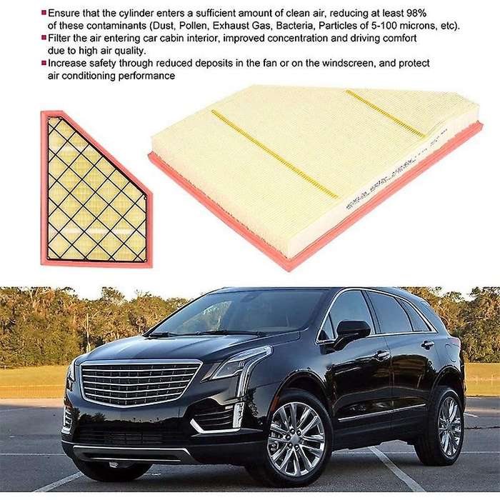 Cabin Air Filter Anti-pollen Dust Part for Cadillac A3212c 23321606
