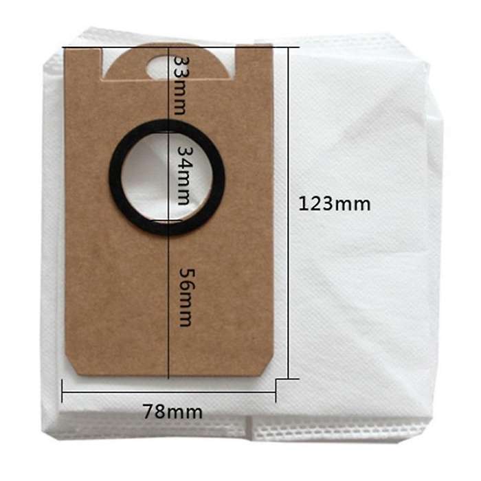 10pc Dust Bag Robot Vacuum for Viomi Vxvc 11 Vxvc12 S9 Vacuum Cleaner