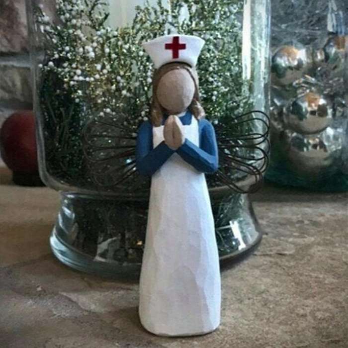 Angel Figurine Of Friendship Nurse Figurine Memorials Gifts , A