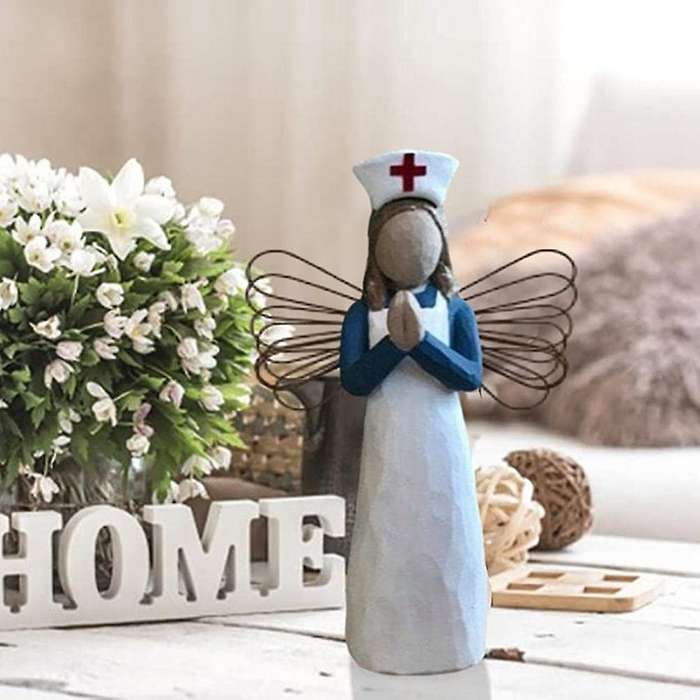 Angel Figurine Of Friendship Nurse Figurine Memorials Gifts , A