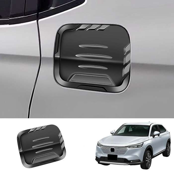 Car Matte Black Fuel Tank Cover Oil Tank Cap Decoration Stickers