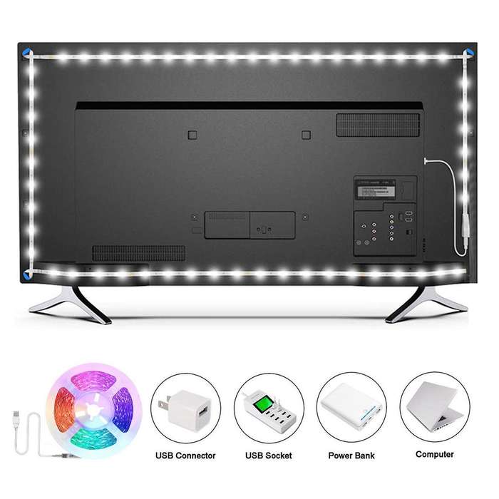 Usb Power Led Strip Light 5050 Rgb App Remote Control Light Tape