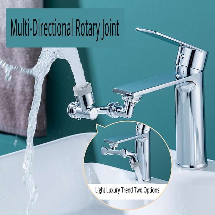 1080 Degree Rotation Splash Filter Extend Adapter Faucets,dual-mode