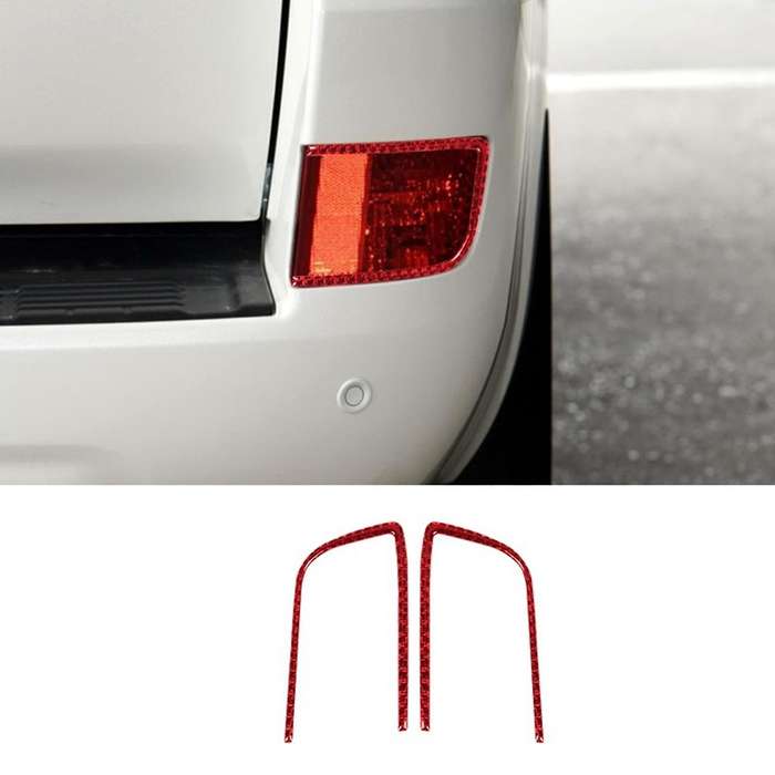 Car Exterior Tail Fog Light Cover for Land Cruiser Prado 2010-2018