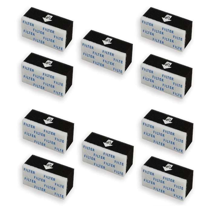 10 Pack Replacement Vacuum Foam Pre-filter Set for Hoover Impulse