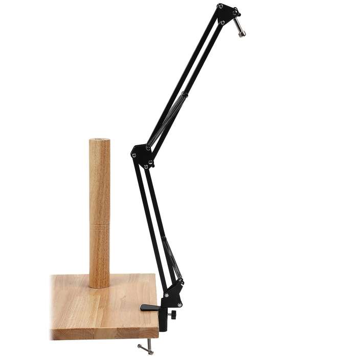 Microphone Scissor Arm Stand 75cm High for Blue Yeti Pro Usb