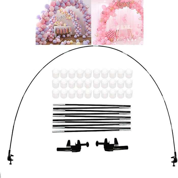 Desktop Balloon Arch Kit Table Arch Balloon Stand Column Decorations