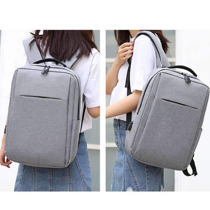 Anti-theft Laptop Backpack Large Capacity Travel Bag-black
