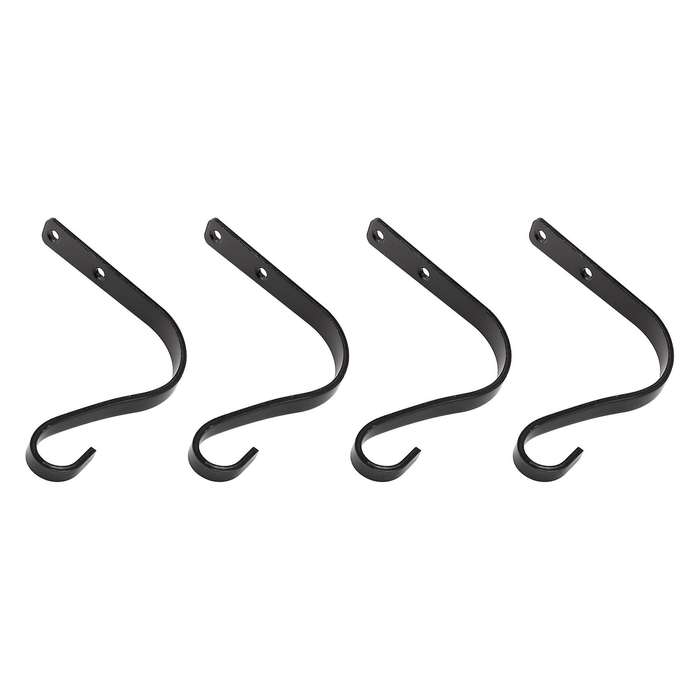 Hook Garden Flower Pot Decoration Country Style Wall Bending Bracket