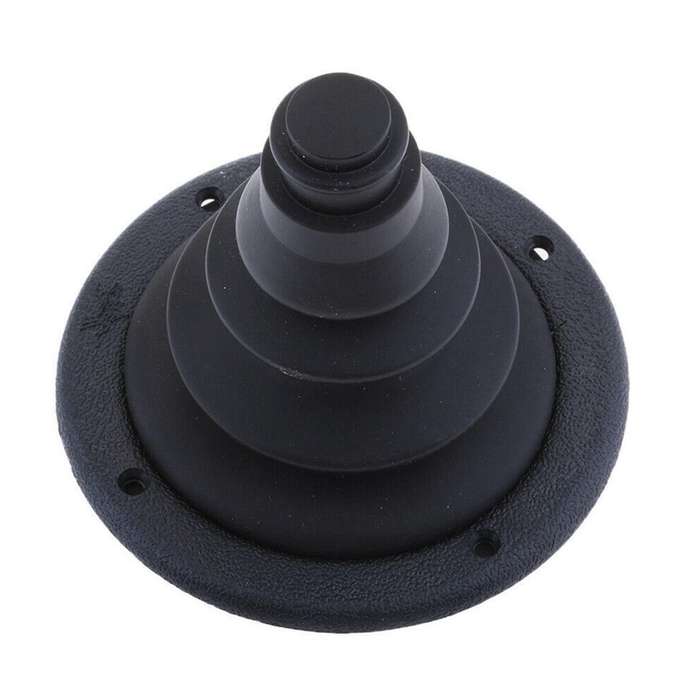 Marin Plastic Boat Throttle Shift Cable Boot Rigging Wire,black