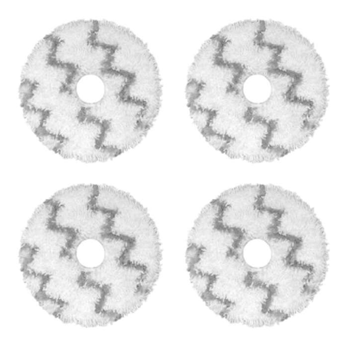 10pcs Mop Cloths Rag for Xiaomi Roidmi Self-cleaning Emptying Robot