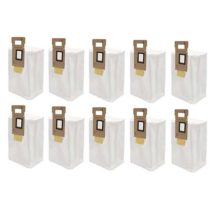 10pcs Large Capacity Dust Bags for Xiaomi Roborock Model S7 S7+