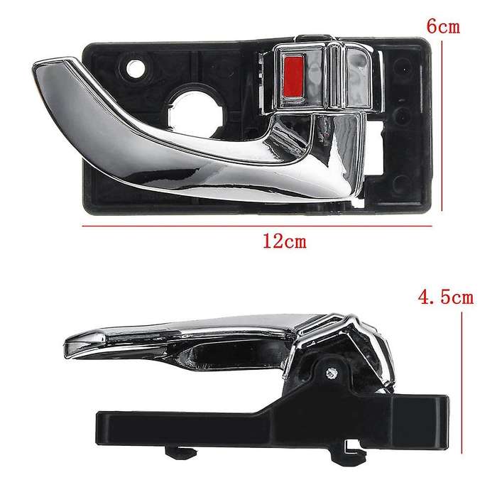 4pcs Car Interior Door Handle Set for Hyundai Tucson 2005 - 2009