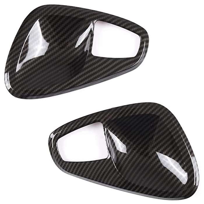 Inner Door Handle Trim for Smart 451 Fortwo 2010-2014, Carbon Fiber
