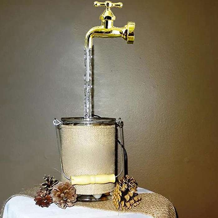 Invisible Flowing Spout Watering Can Floating Faucet Kits -uk Plug