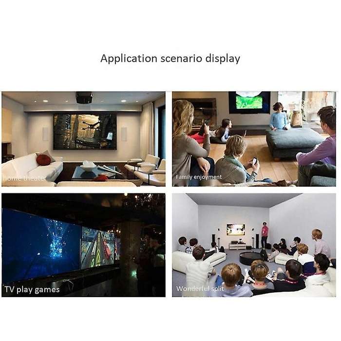 Micro-usb Type C to Hdmi 3 In 1 2k Hdtv Tv Connector Usb Cable