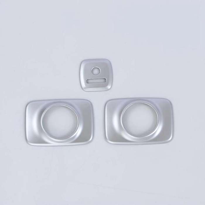 Car Middle Row Roof Air Outlet Frame Silver