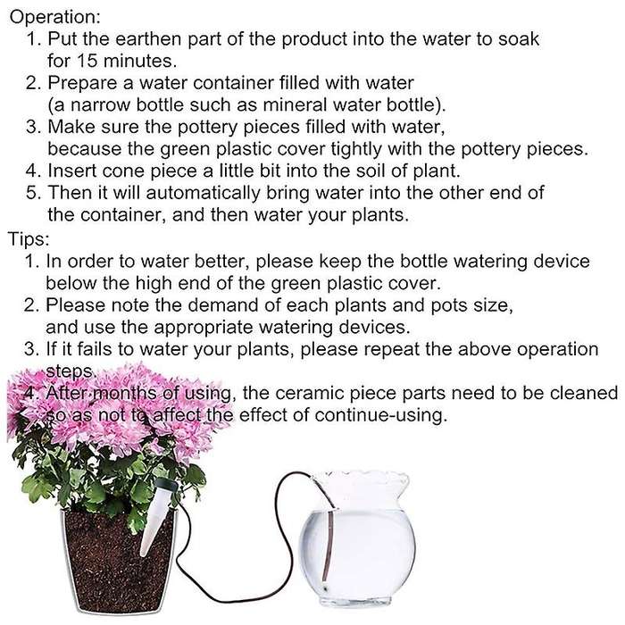 Watering Pile Automatic Watering System, Outdoor Indoor Plants (16)