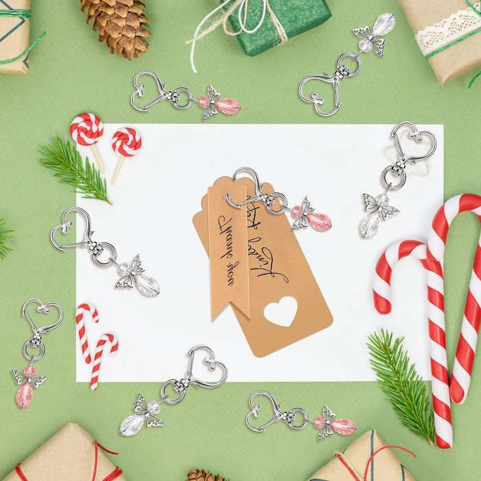 24pcs Angel Keychains,guardian Angel Pendants for Wedding Party Gifts