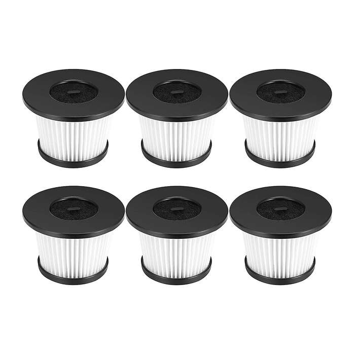 6 Pack Hepa Replacement Filter Compatible for Moosoo K24