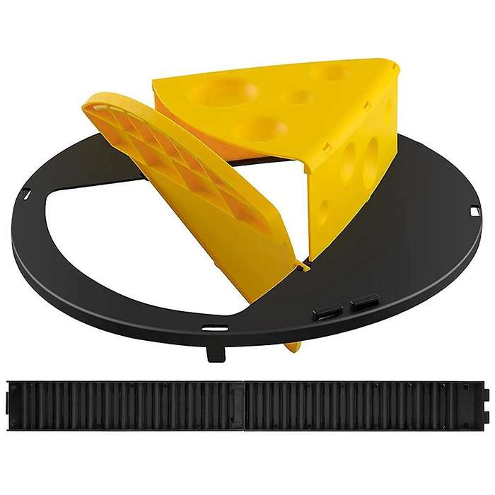 Mousetrap Reusable Flip and Slide Bucket Lid Mice Rat Trap Killer, A