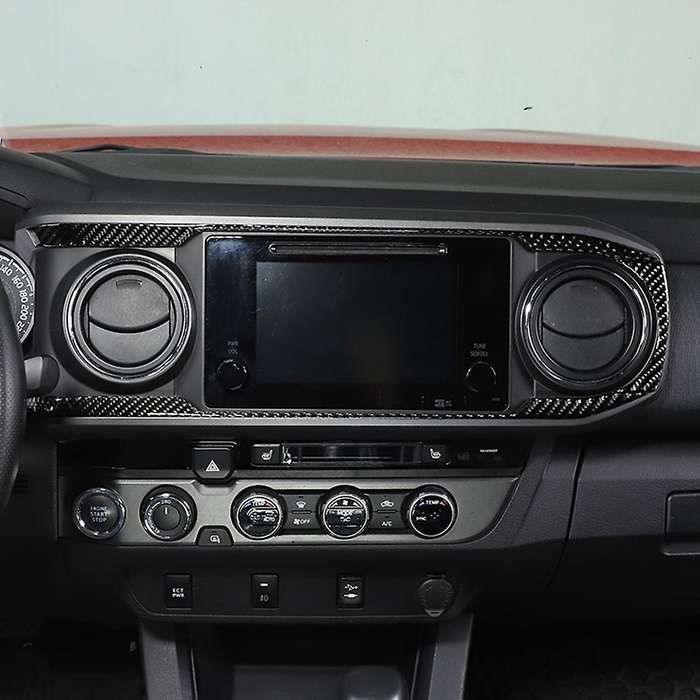 Car Central Control Navigation Screen Frame Sticker for Toyota Tacoma