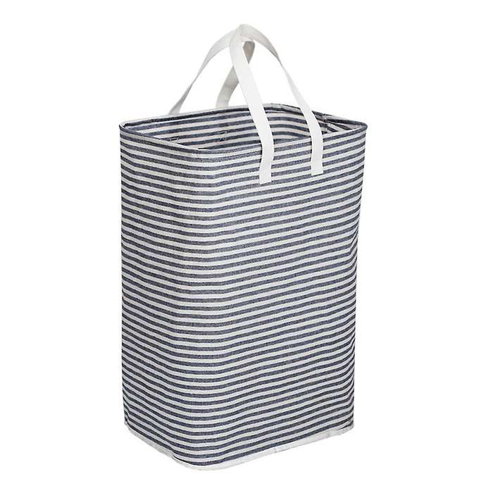 Laundry Baskets, Freestanding Laundry Hamper with Long Navy